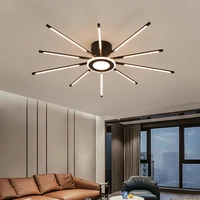 led living room chandelier modern simple atmosphere bedroom restaurant light home indoor lighting decor ceiling lamp with remote