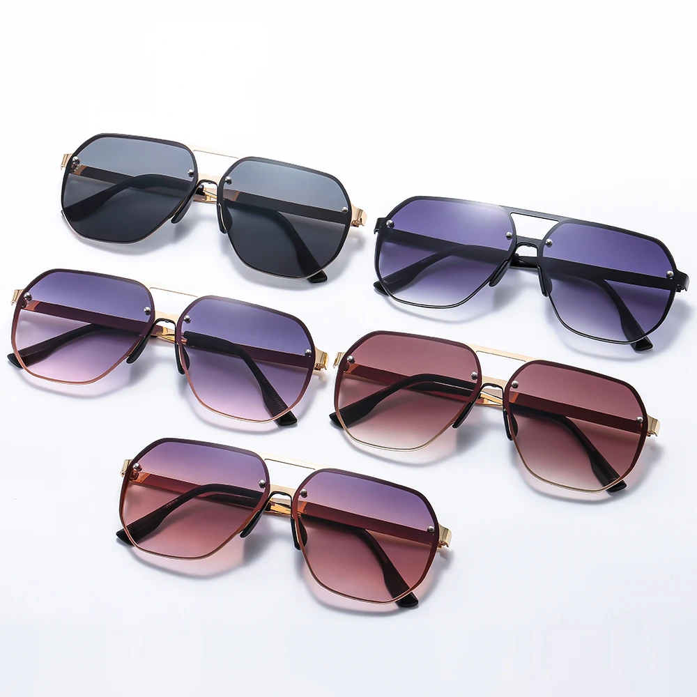 Очки солнцезащитные Мужские квадратные винтажные UV400