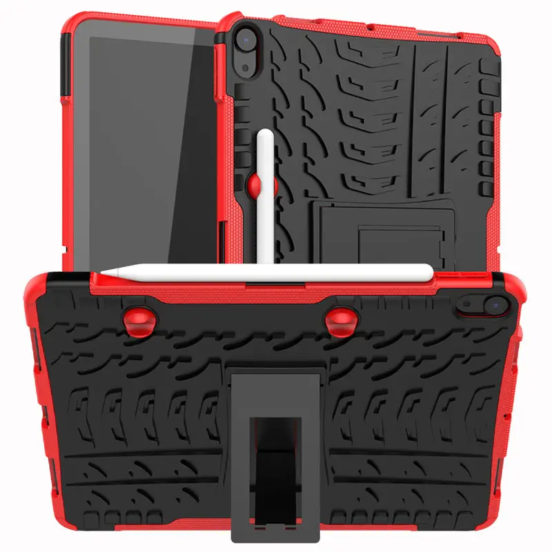 

For iPad Air 5 10.9 2022 A2588 A2589 A2591 Print Case For iPad Air 4 10.9 2022 Armor Case With Pen Holder Stand Tablet Case
