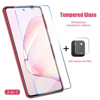 2in1 tempered glass for samsung galaxy a01 core a11 a21 a31 protective glass for samsung a51 a41 a71 glass film screen glass