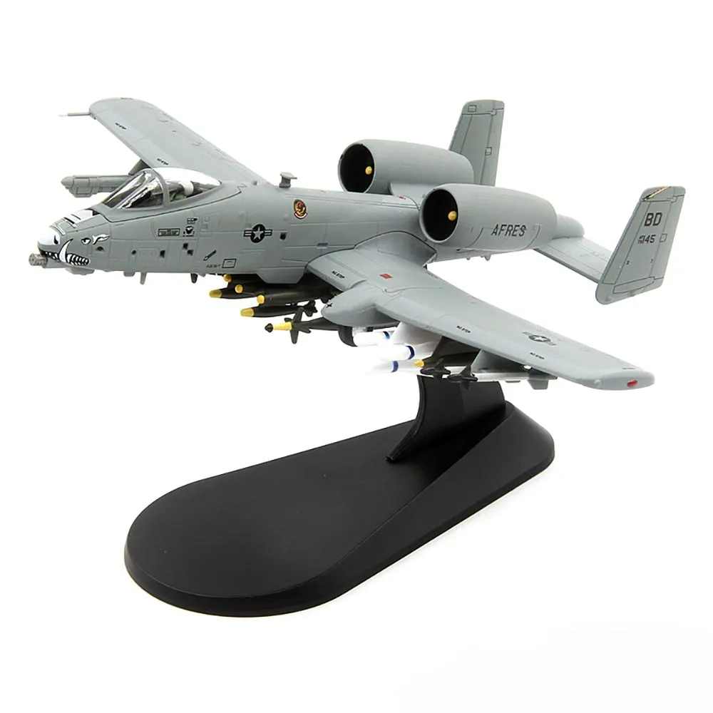 Литая модель самолета WLTK Sun Blaze US Air Force A-10C Thunderbolt II 79-0145 Готовая A10 масштаб 1/100