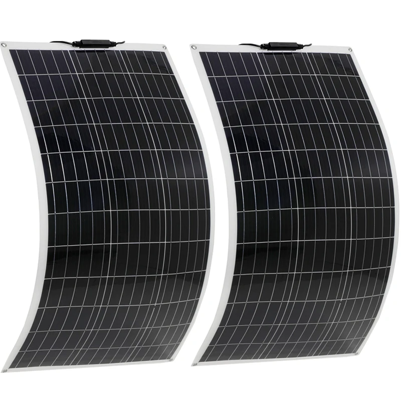 

NEW 18V 300W Solar Panel Kit Charge for 12V Battery Protable Flexible Solar Cells Battery Charger for Camping Car RV Mobile