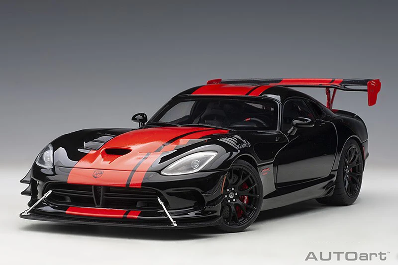 1:18 AUTOart Dodge Viper Acr 2017 (черный/синий/серый/белый) Модели автомобилей из сплава