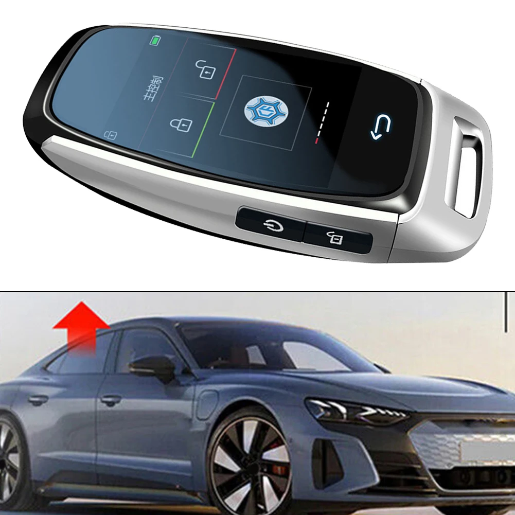 

Digital Remote Car Key For One-Key Start HD LCD Touch Screen Anti-Scratch Digital Smart Remote Key LCD Keys Car Accessories