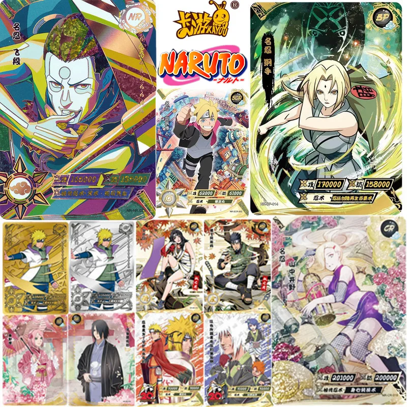 

Anime Naruto Cards SE BP NR CR SP SV Full Collection Uzumaki Naruto Sasuke Rare Collectible Cards Kids Toys Gifts Christmas Gift