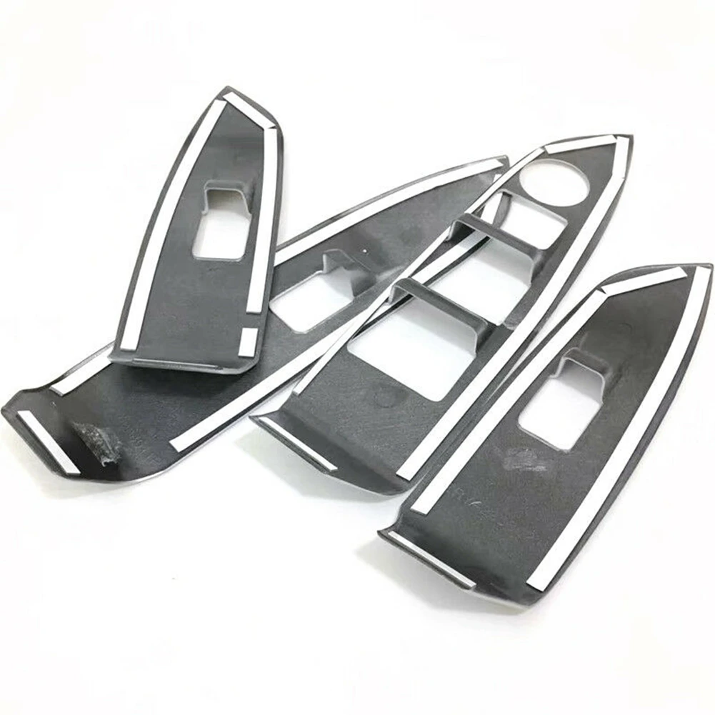 ABS хромированный переключатель подъема окна двери регулировка накладка на