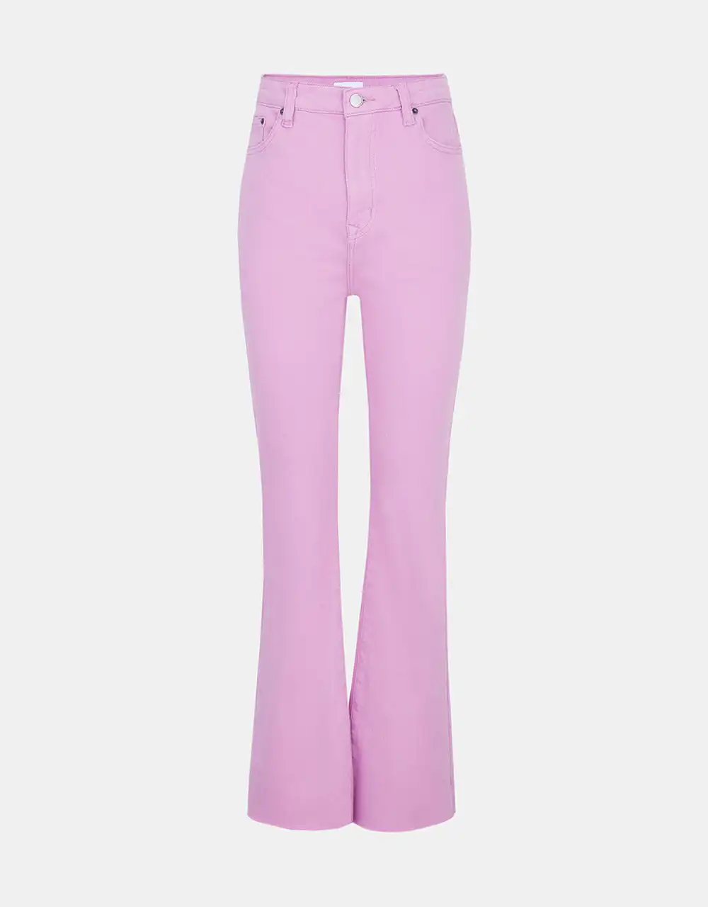 

Frayed Hem Flare Jeans
