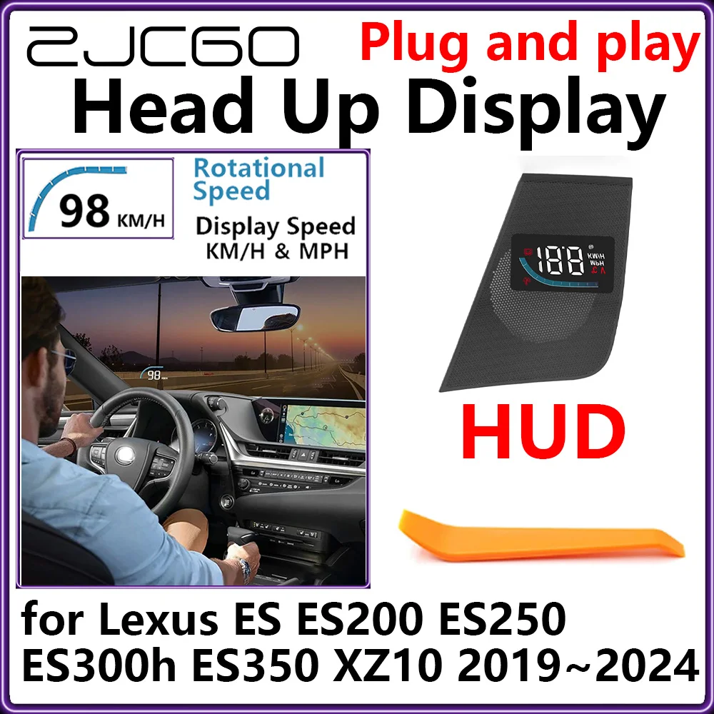 HUD проекционный дисплей автомобильный проектор Plug and Play скорости вращения для Lexus