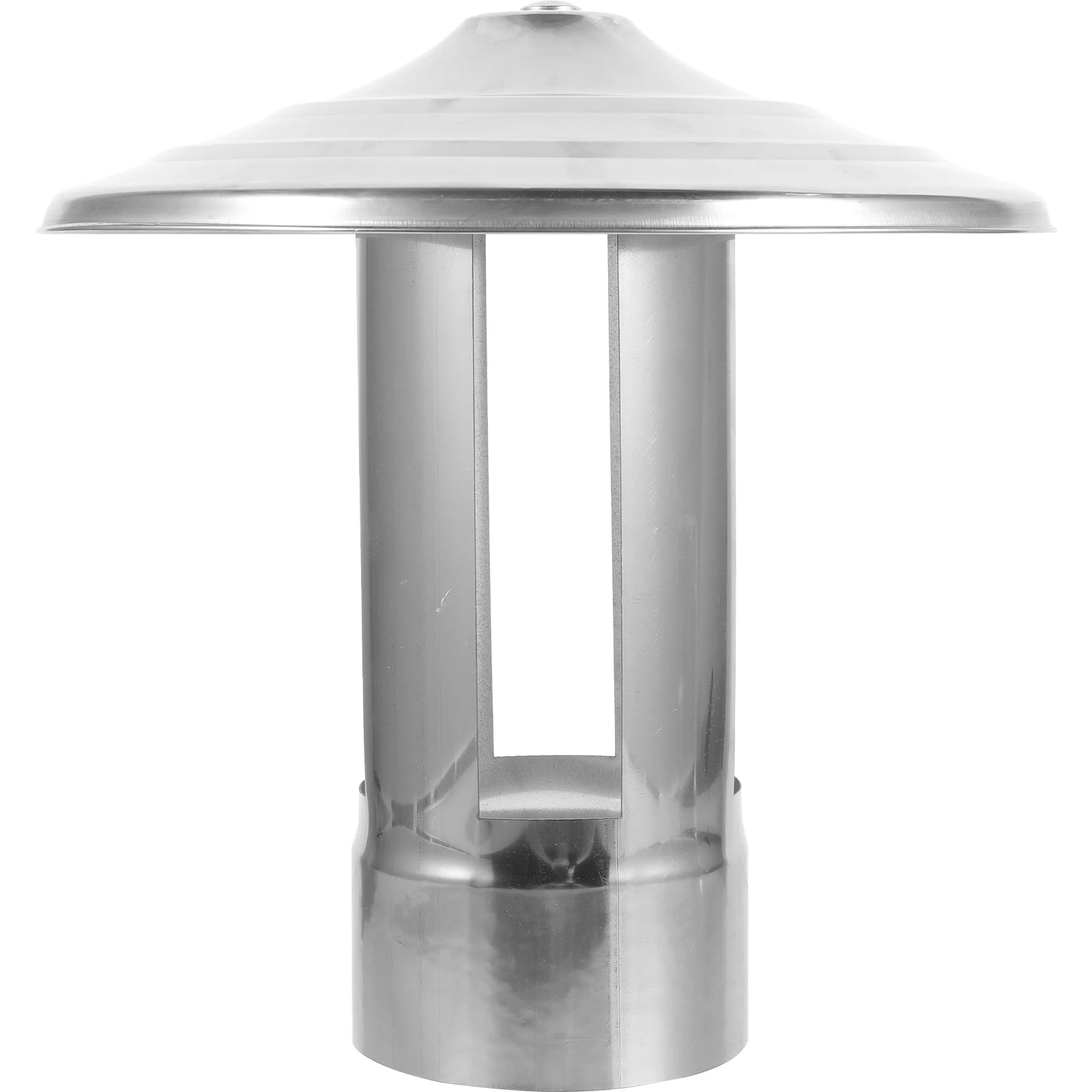 

Chimney Cowl Cover Part Household Accessory Stainless Steel Roof Vent Rain Metal