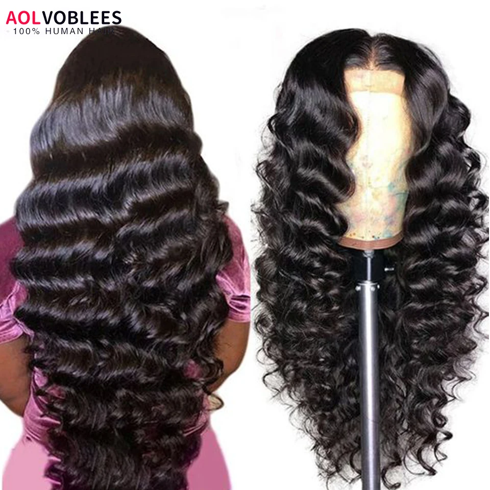 

Парик из натуральных человеческих волос, 30, 32, 36 дюймов