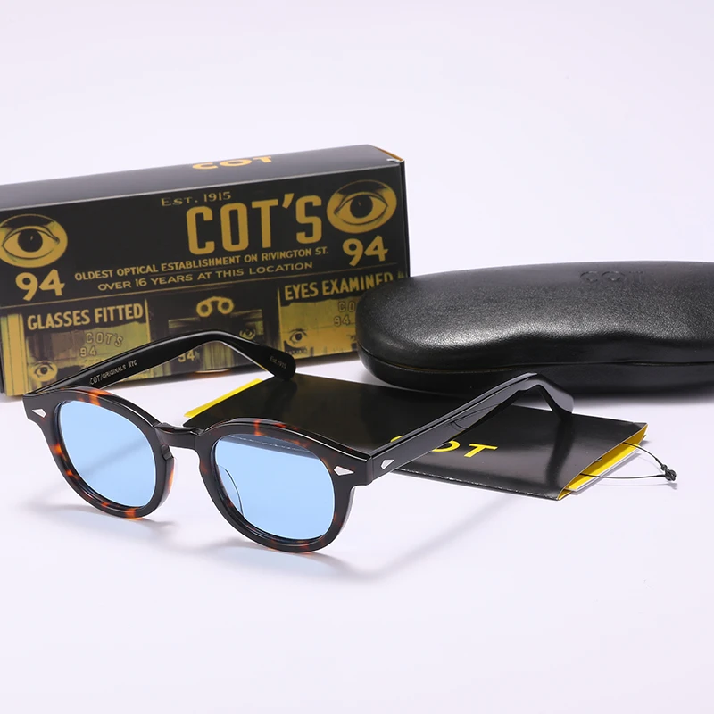 Lemtosh поляризационные солнцезащитные очки мужские Johnny Depp женские люксовый бренд