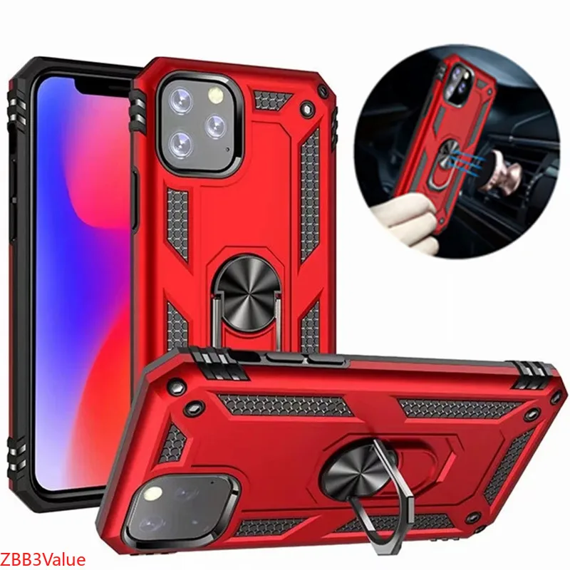 

For iphone14 13 11 12 Pro Max 12 Mini 5 SE 2020 7 8 6 6S Plus Case Luxury Armor Magentic Ring Phone Case for iphone X XR XS Max