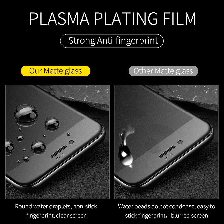 5/3/2 шт. матовое мягкое керамическое закаленное стекло для IPhone 12 Pro X XR XS Max 6 7 8 Plus 11pro