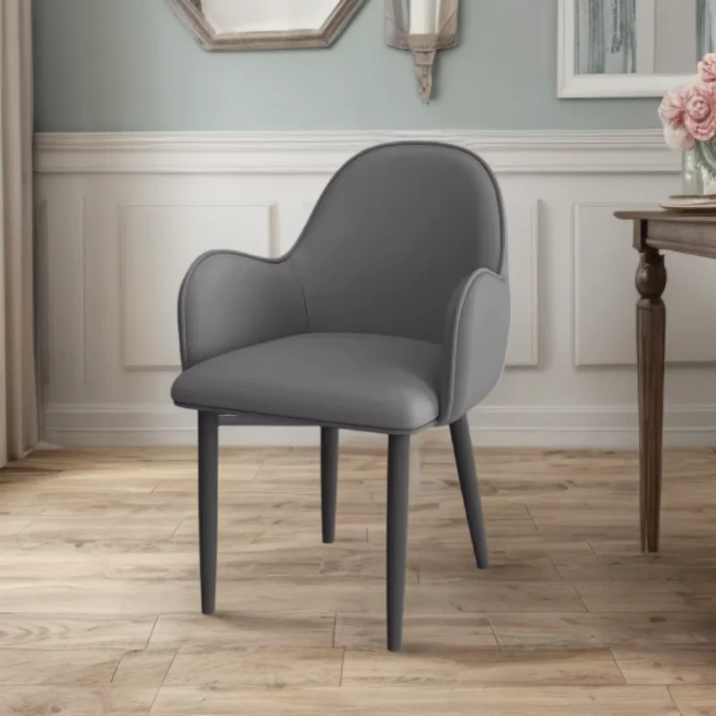 Высокий стул среднего века минималистичные стулья обеденный шезлонг для комнаты