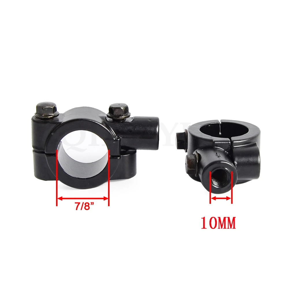 

Универсальный держатель для зеркала заднего вида мотоцикла 7/8 дюйма 22 мм, зажим адаптера для KAWASAKI Z250 Z300 Z650 Z750 Z800 Z900 Z1000
