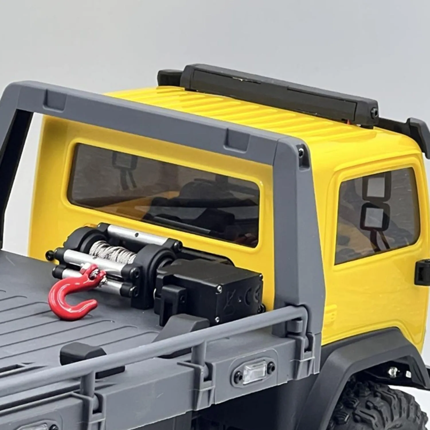 1/18 CR18P Радиоуправляемый грузовик с платформой Rock Crawler 6x6 RTR окрашенный Собранный