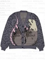 Кардиган с опоссумом 