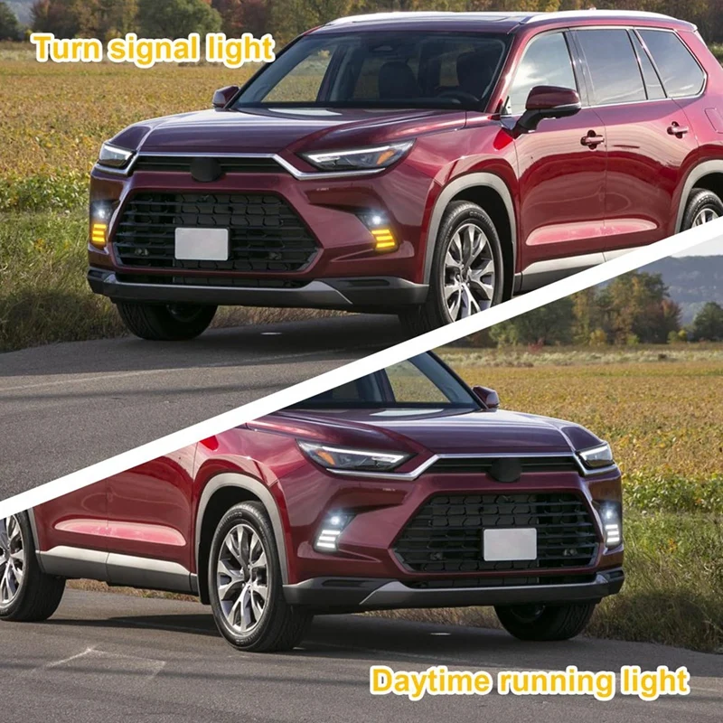 Автомобильные светодиодные указатели поворота противотуманные фары DRL дневные