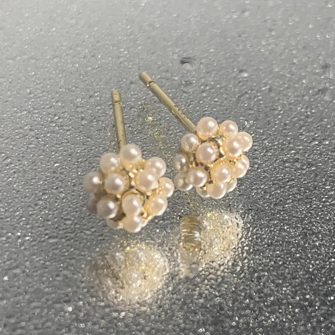 

1 pair White Simulated Pearl Earrings Set Sterling Silver Sweet Pearl Stud Earrings Party Girl's Elegant Accessory Gift For Woma