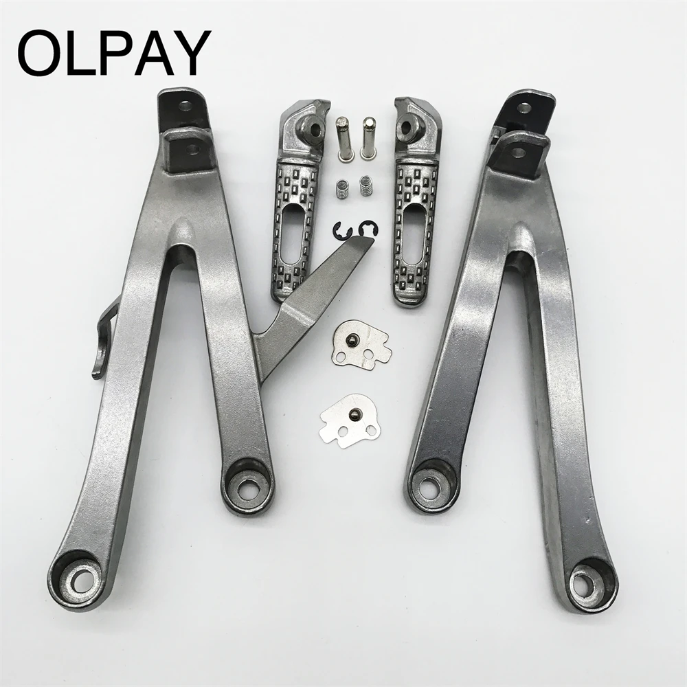 

Rear footpegs Foot pegs Footrest Pedals Bracket For CBR600RR CBR 600RR 600 RR 07 08 09 10 11 12 13 17 2007-2017 aluminium alloy