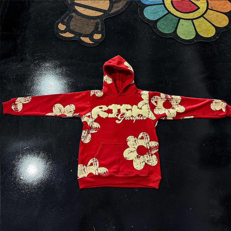 Осенне-зимний модный уличный Топ Y2K свободный свитер свитшот пальто модная