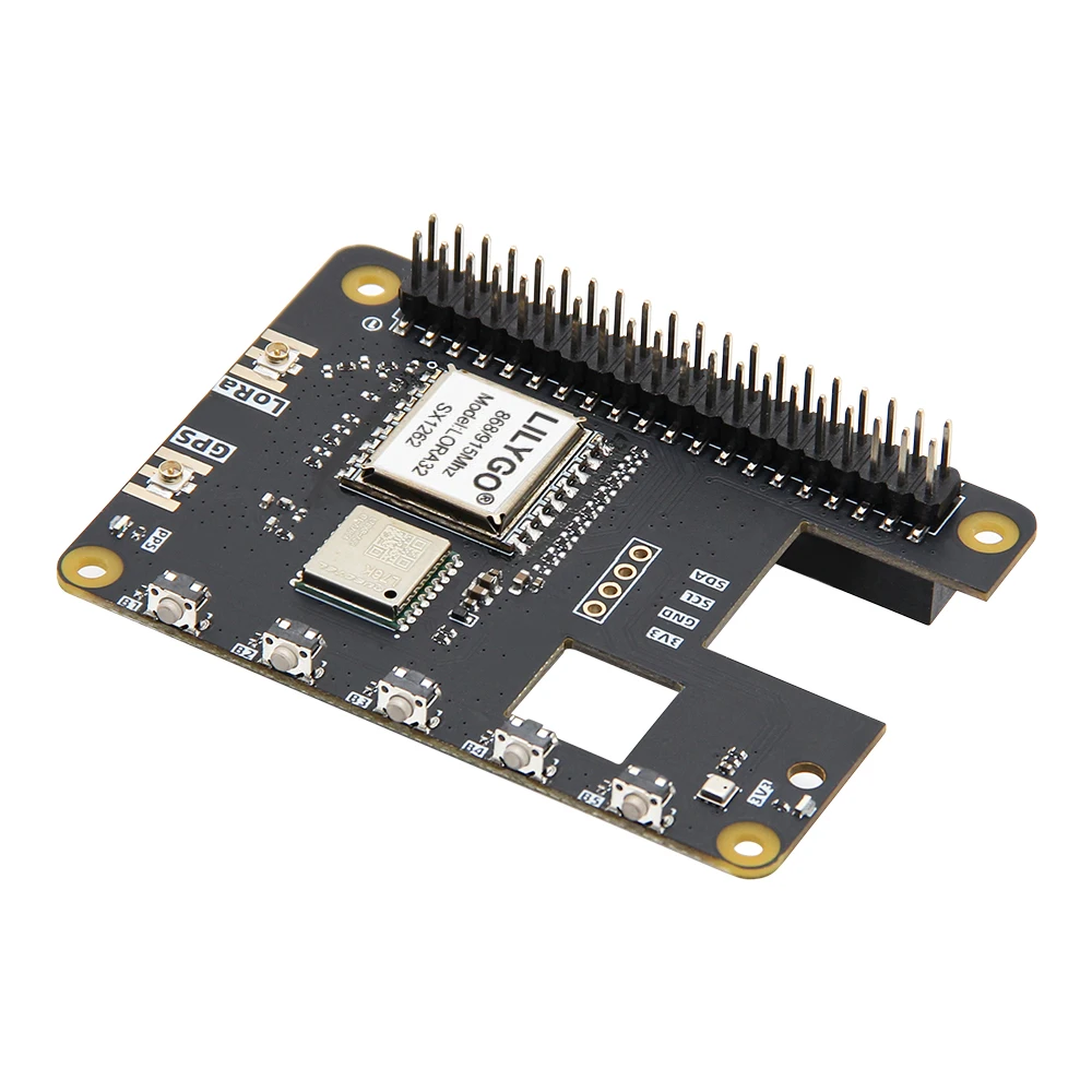 Фото LILYGO® LoRa-Shield  для T-ETH-ELite с GPS, совместимый LR1121, SX1262, SX1276, SX1280, поддерживает 433 МГц, 868 МГц, 915 МГц, 2,4 г №2