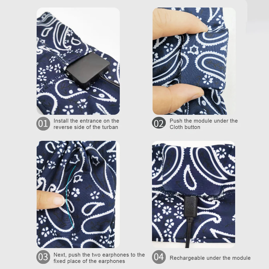 Наушники для сна музыкальный плеер беспроводные стереонаушники с микрофоном