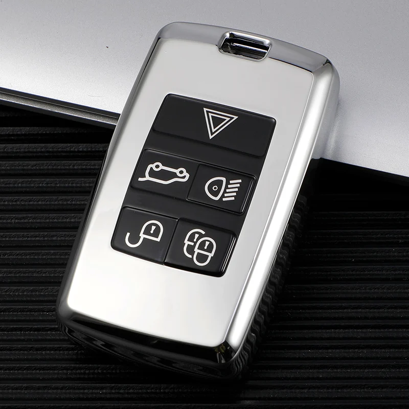 

Чехол для смарт-ключей автомобиля, чехол, сумка, чехол-держатель для Land Rover Range Rover Evoque Discovery Sport 5 2018 2019 2020 2021, аксессуары