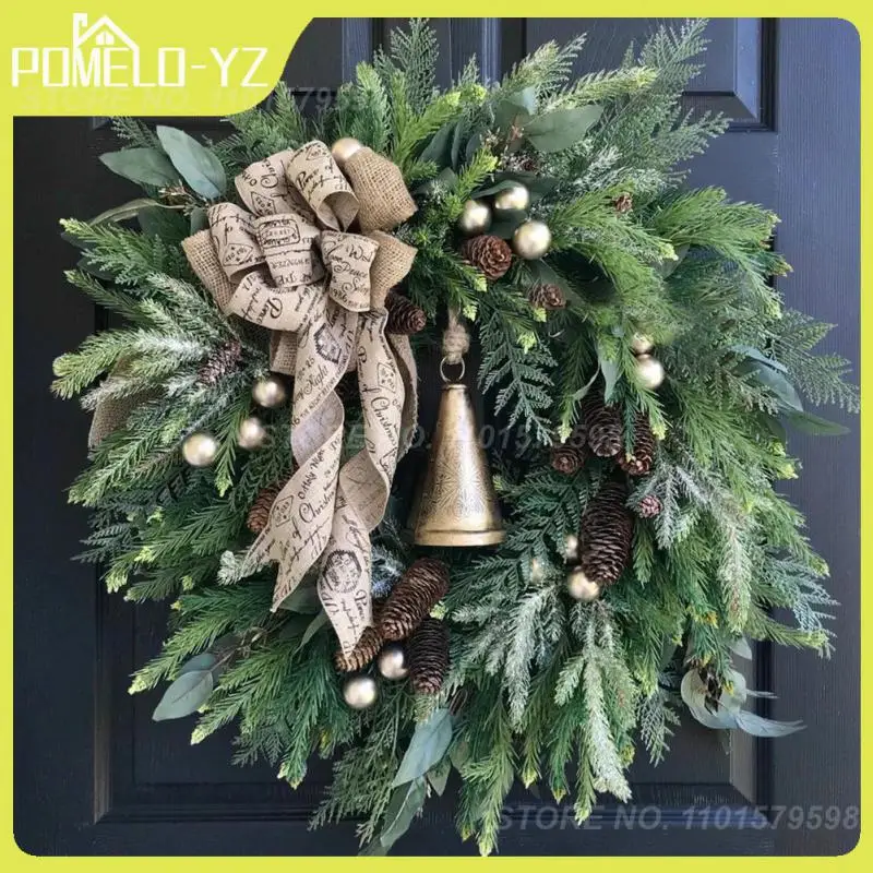 

Christmas Wreath With Christmas Pine Cone Pine Needle Merry Christmas Garlands Decorations Ornaments Noel New Year 2022 Navidad