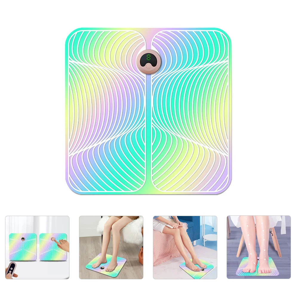 

1 Set of Rechargeable Foot Massager Foot Machine Home Foot Massaging Pad