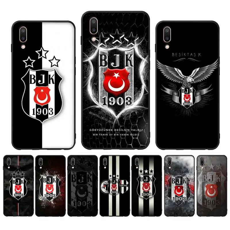 

Fashion besiktas BJK Phone Case Case For Oppo Reno Realme C3 6Pro Cover For vivo Y91C Y17 Y19