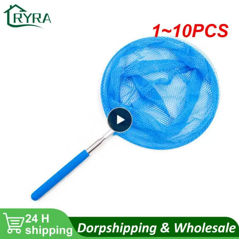 

1 ~ 10 шт., Новый телескопический очиститель для бассейна