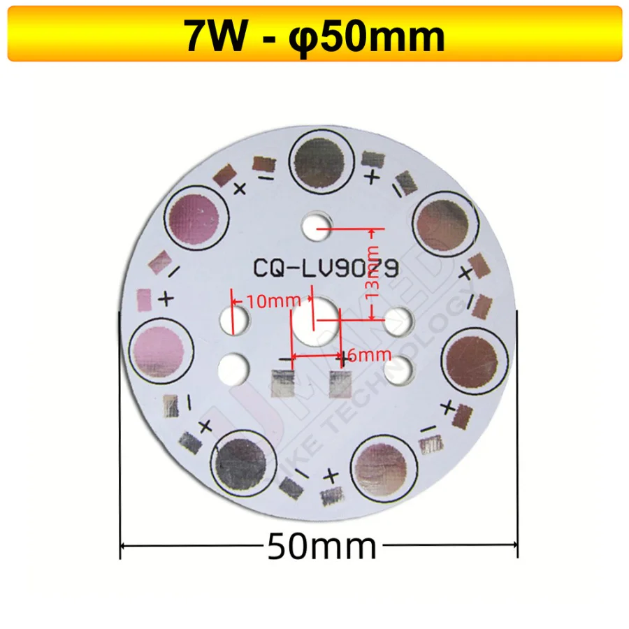 

Светодиодная плата Umaked UM-D-B-01 серо-белая 1-30Вт