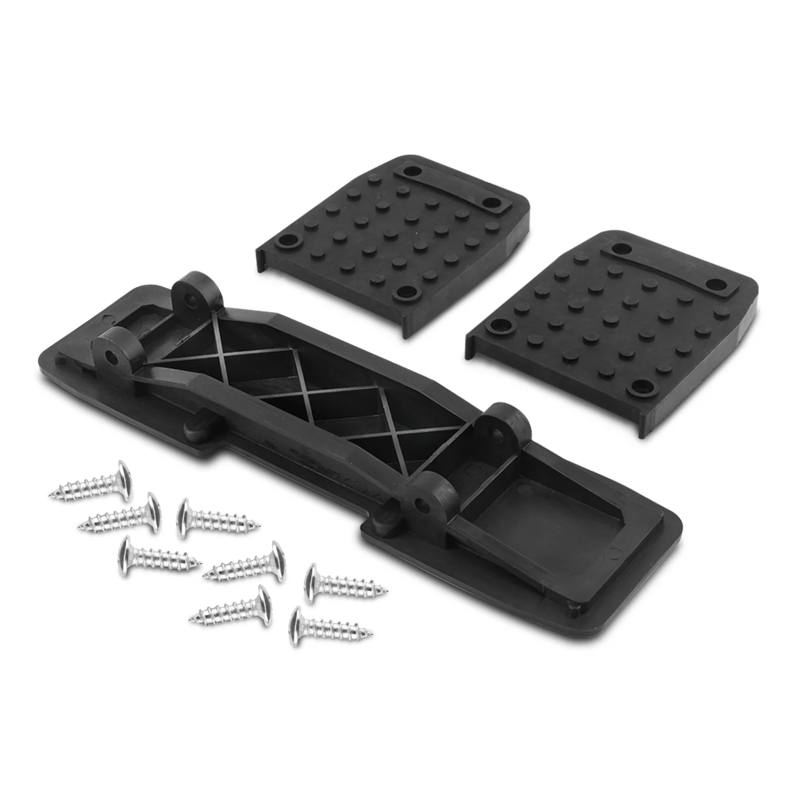 

4pcs Non Slip For Drywall Indoor Stilt Sole Set Ladder Accessories Sturdy Screw Replacement With Foot Plate Painting
