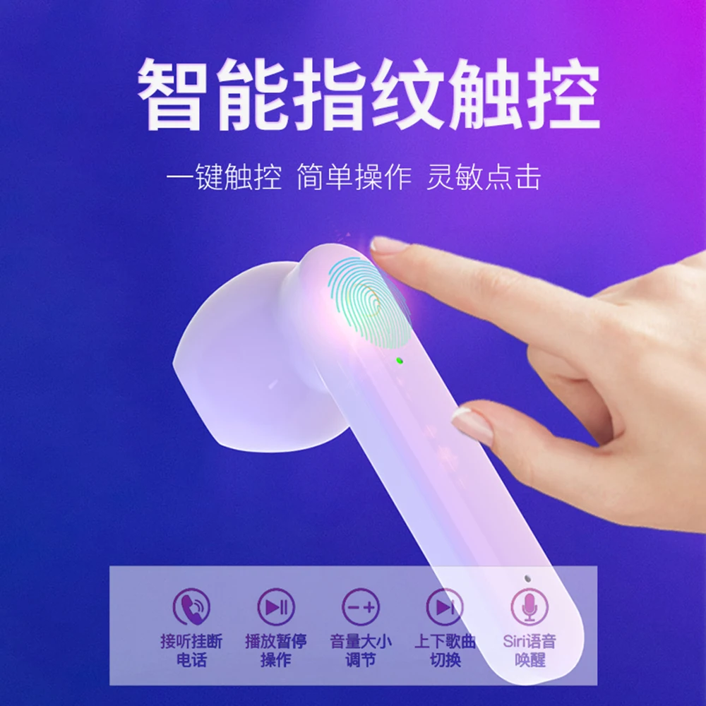 

Беспроводные TWS-наушники L8, мини-наушники Bluetooth 5,0, Спортивная гарнитура с зарядным устройством для xiaomi, samsung, всех смартфонов