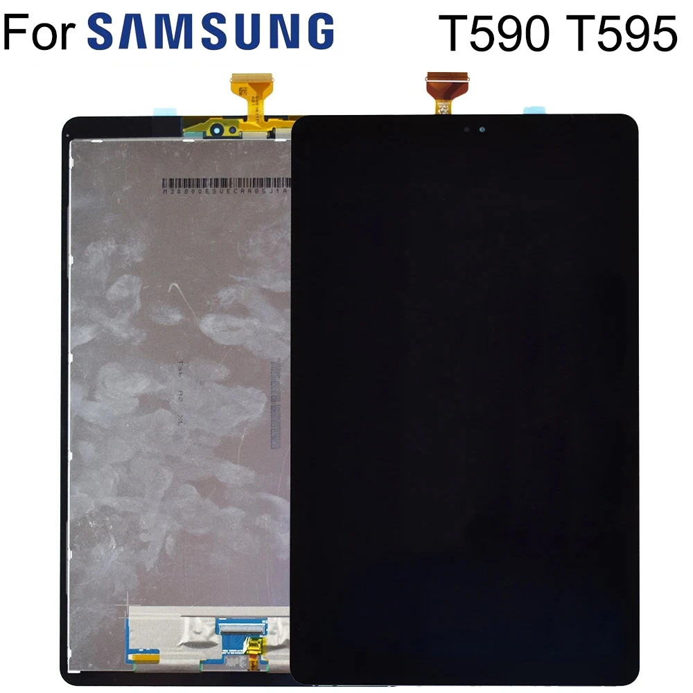 Original Touch Screen Assembly para Samsung Galaxy Tab a2 hd Lcd Display Panel 10.5 T590 T595 Sm-t595 Sm-t595 Sm-t590 Sm-t590
