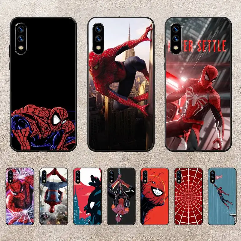 

Spiderman Phone Case For Huawei G7 G8 P7 P8 P9 P10 P20 P30 Lite Mini Pro P Smart Plus Cove Fundas