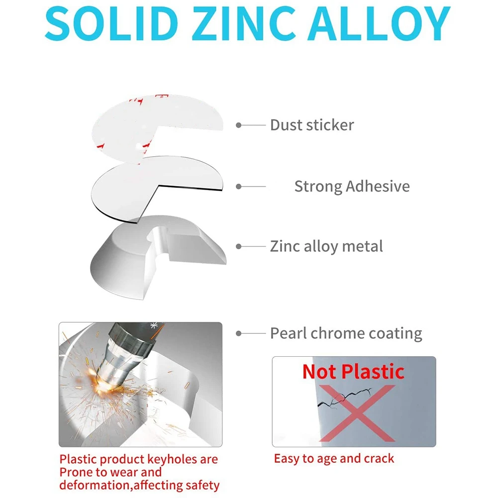 Клейкая защитная пластина с анкерной пластиной со слотом для кабелей запирания