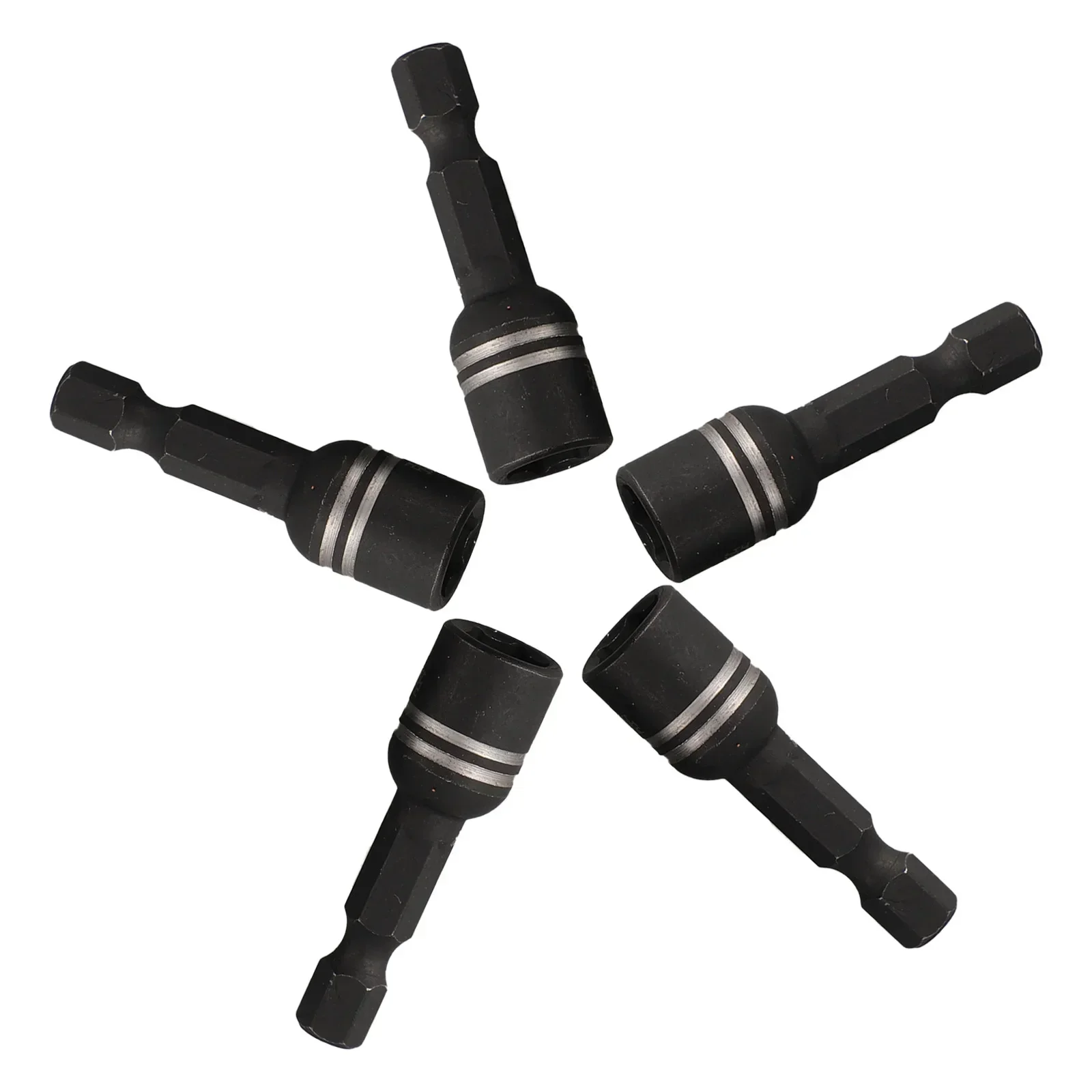 

5 шт. 8 мм ударная розетка Магнитная фоторозетка адаптер с глубоким разъемом 1/4 дюйма шестигранный ключ головки электрическая дрель инструмент для ремонта бит