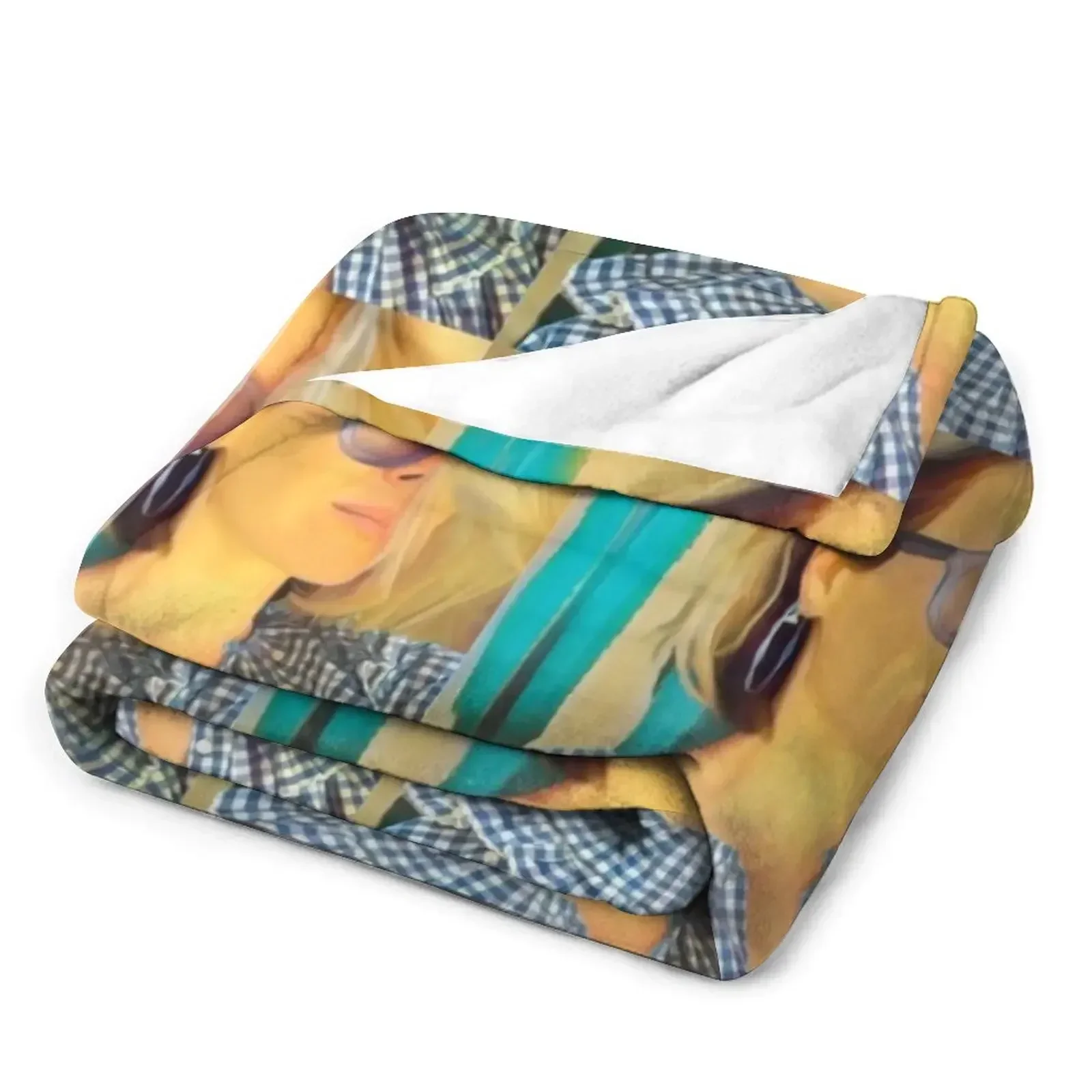 Портрет Сары Полсона пледы Retros тяжелые одеяла и для сна покрывала