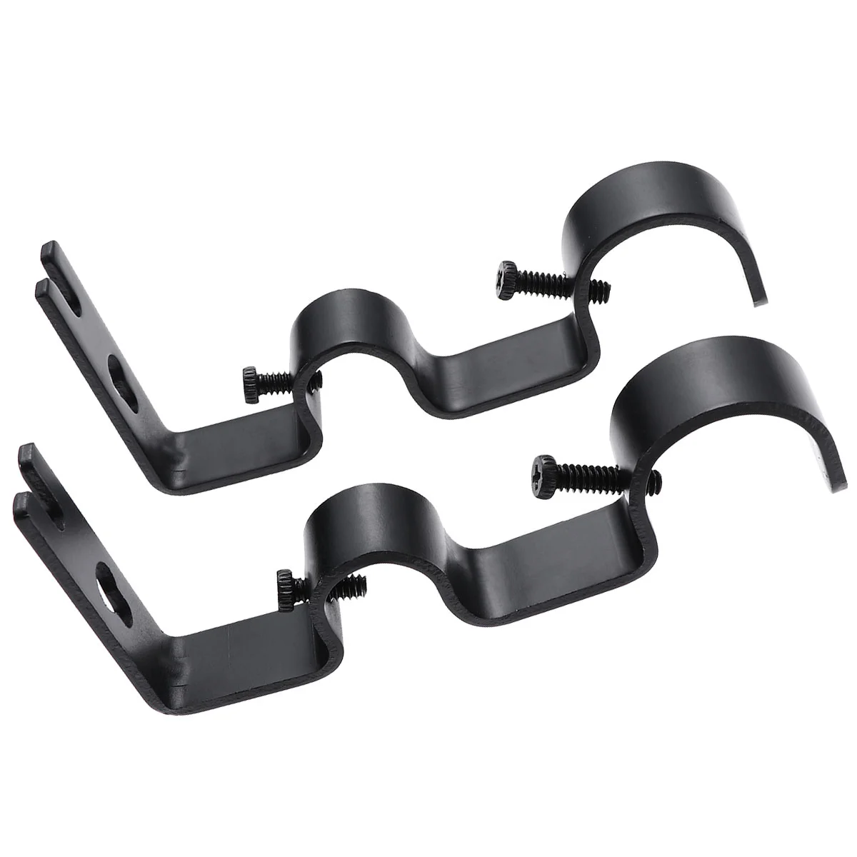 

Curtain Bracket Rod Pole Drapery Holderwall Drapescurtains Rods Hooks Brackets Mounting Adjustable Copper Double Holdbacks