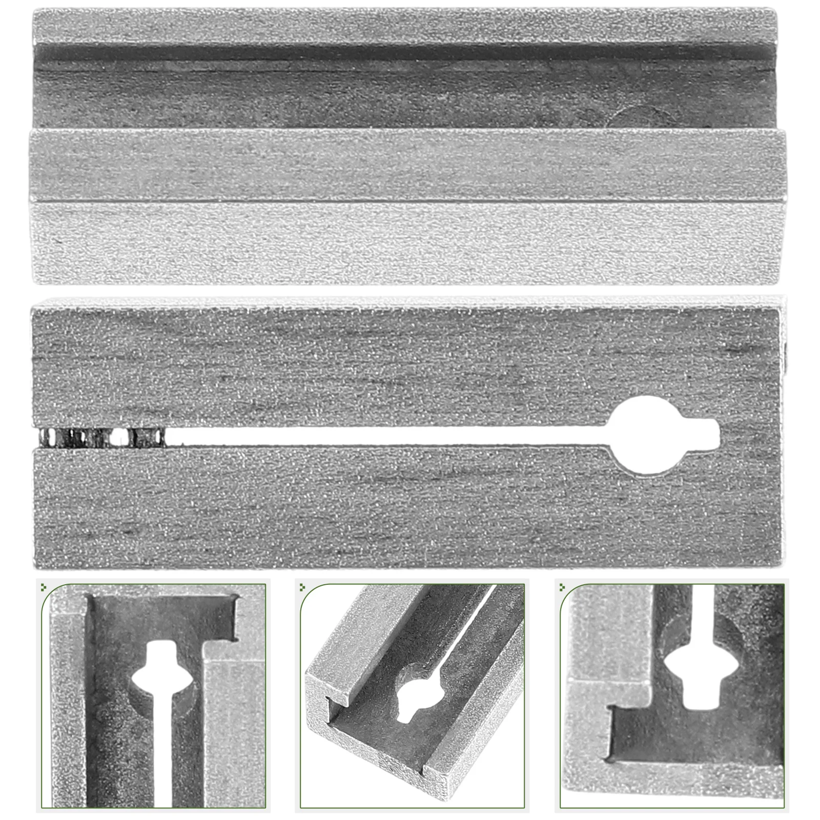 

2pcs Car Key Matching Clamp Fixtures Car Key Cutting Machine Duplicator Car Key Copy Tools