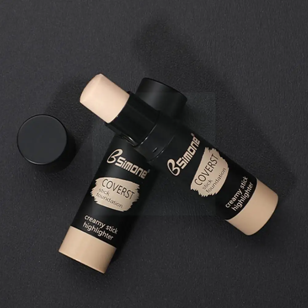 

Concealer Pen Contouring Stick Waterproof Lasting Deep Cover Makeup Marks Acne Face Spots Circles Dark Moisturize Complexio P2d5