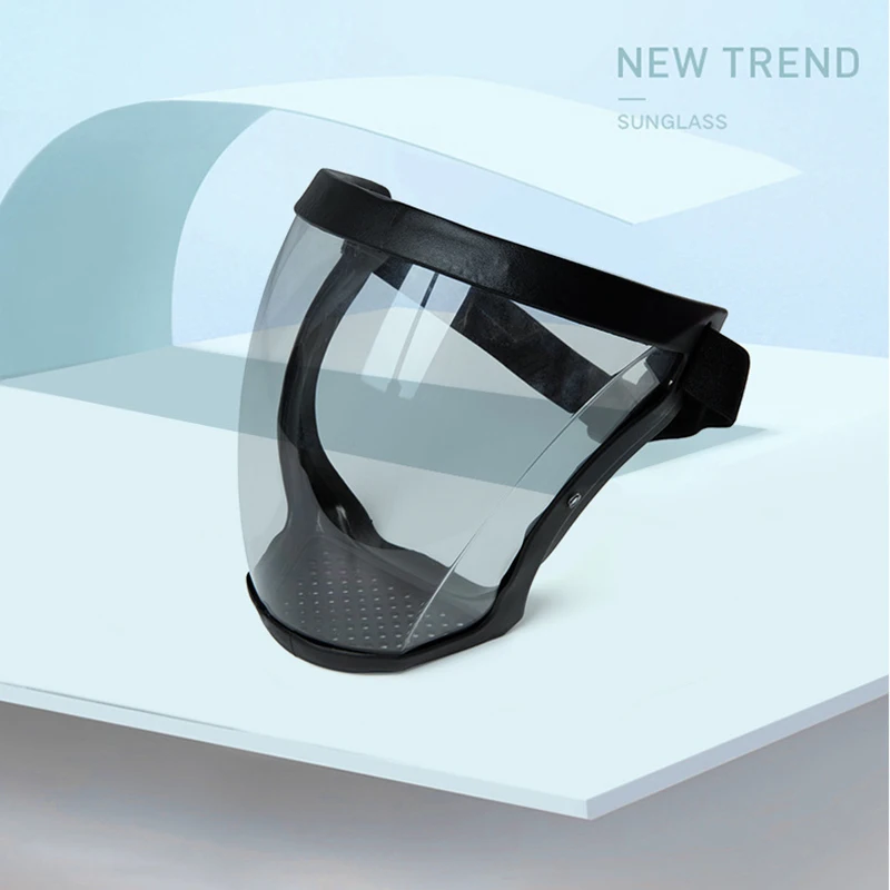 Universal Dust Face Mask PM2.5 Filter Element Protection Cover Outdoor Lndoor HD transparent Waterproof Shield Cycling Veil |