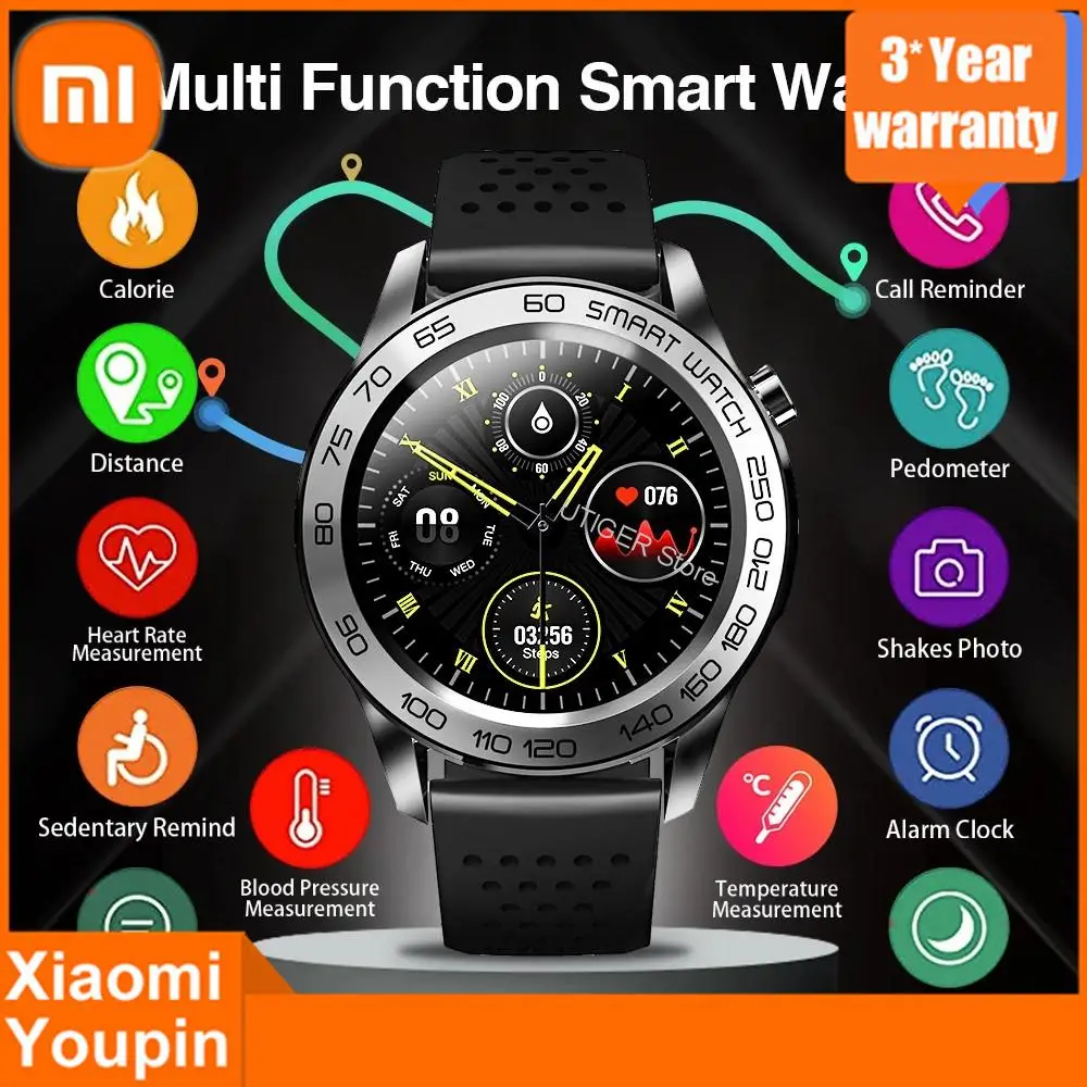 

Xiaomi GPS Track Smart Watch Temperature Multiple Sport Mode Intelligent Health Data Analysis Smartwatch For Men Android IOS