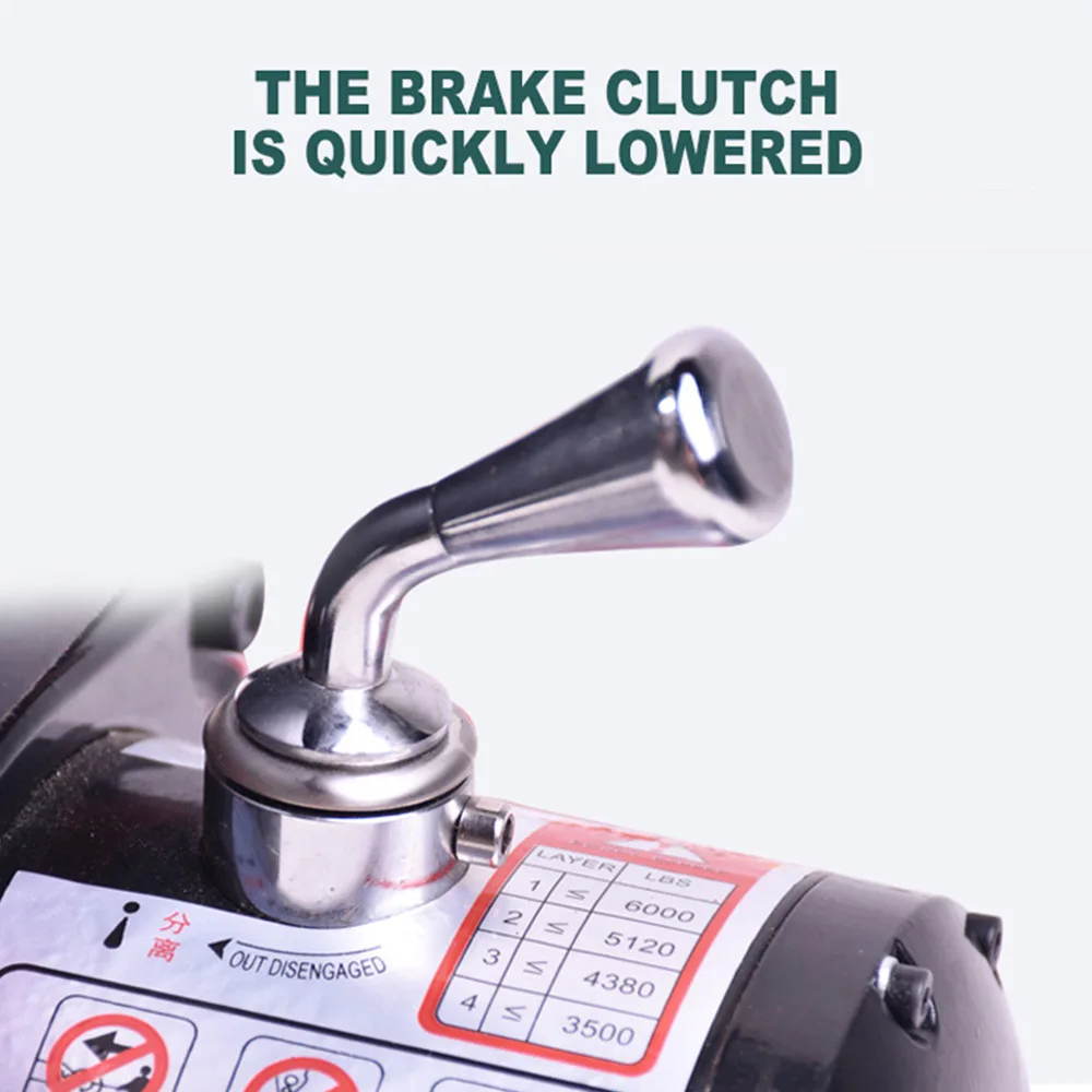 Автомобильная лебедка высокопрочная 12 в 24 3000 фунтов