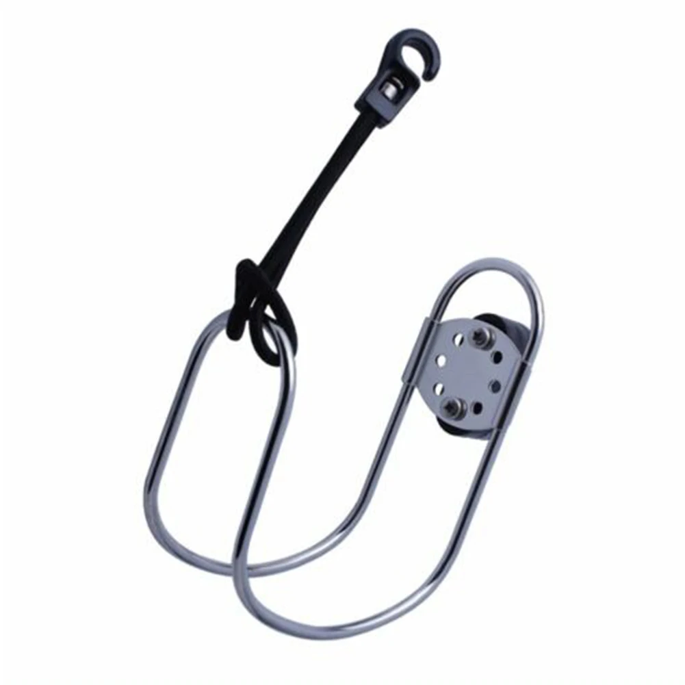 

Durable Lifebuoy Holder Stainless Steel Rowing Boat Kayak Horseshoe Bracket Portable Marine Yacht Rustproof Canoe Accessories