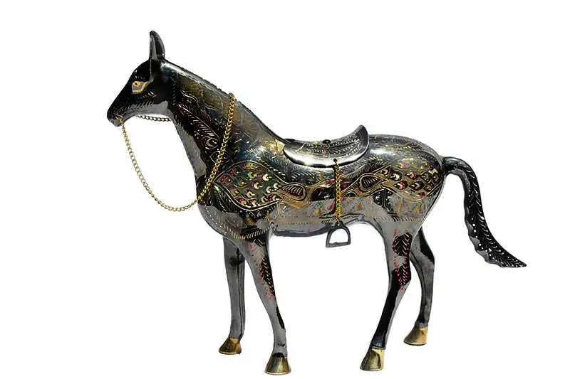 

Стоячий безделушек Horse Semerli, латунный подарок для дома и офиса