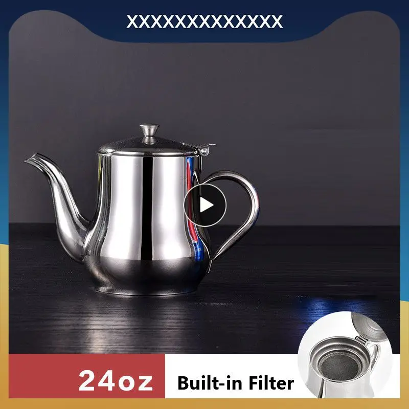 

With Filter Mesh Separator Bottle Household Oil Tank 24/32oz Leak-proof Oil Filter Pot Kitchen Accessories Stainless Steel