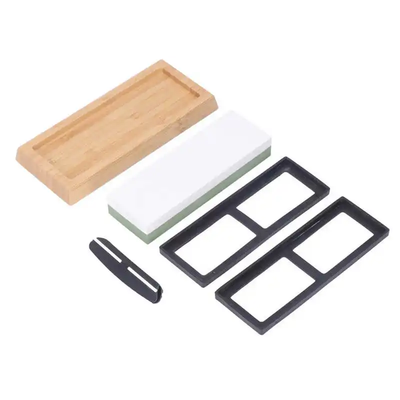 

Knife Sharpening Stone Set 1000/4000 Grit Knife Sharpener Stone Kit for Kitchen